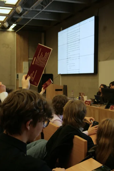 PrusMUN 2026 głosowanie